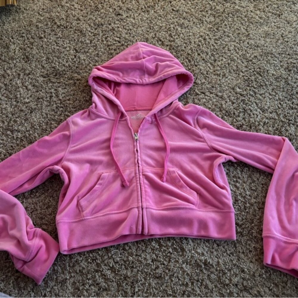 Hollister Pink Hoodie Sweatshirt